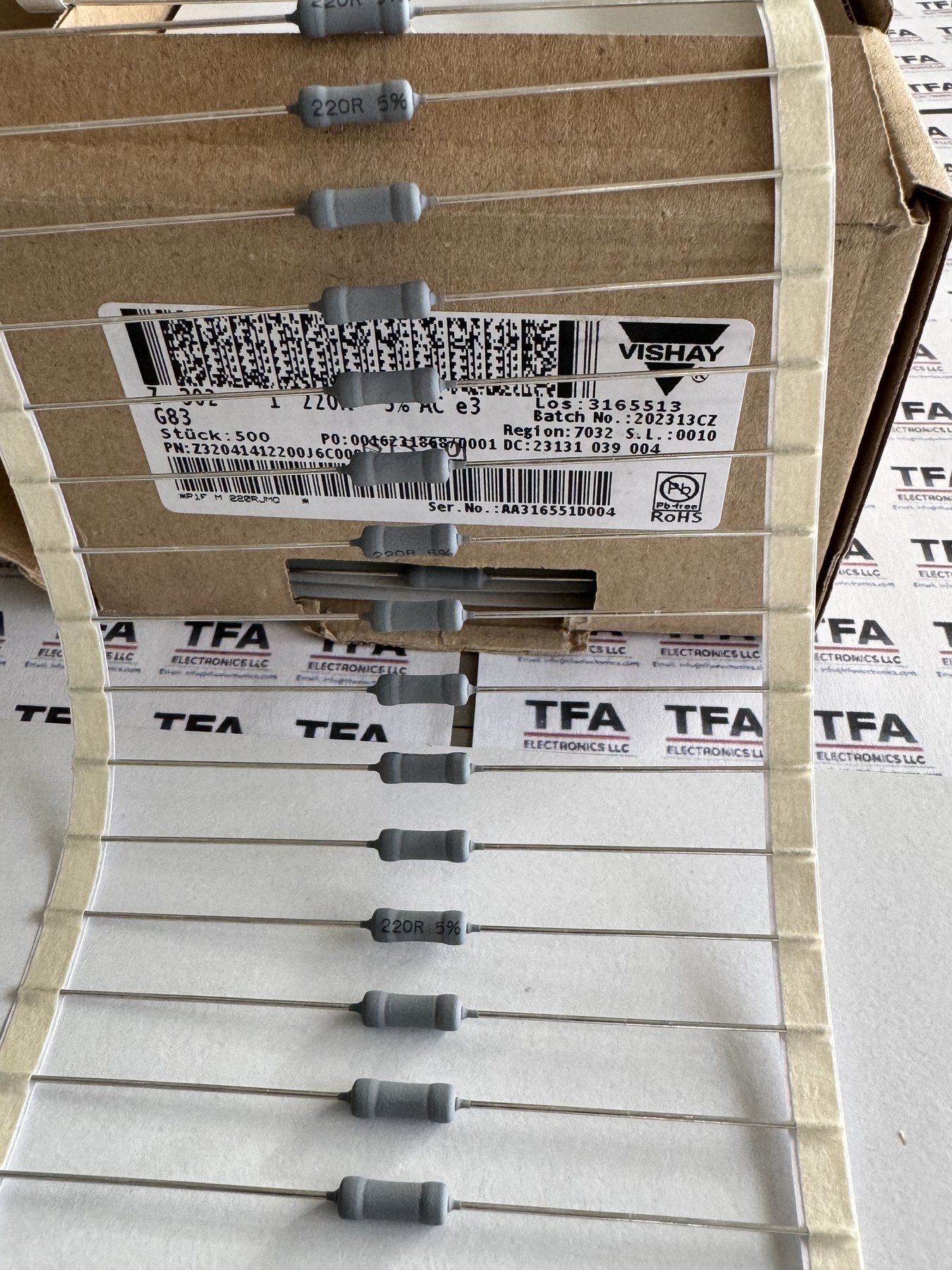 RESISTOR ALUMINUM HOUSE AND POWER MIX product photo 422