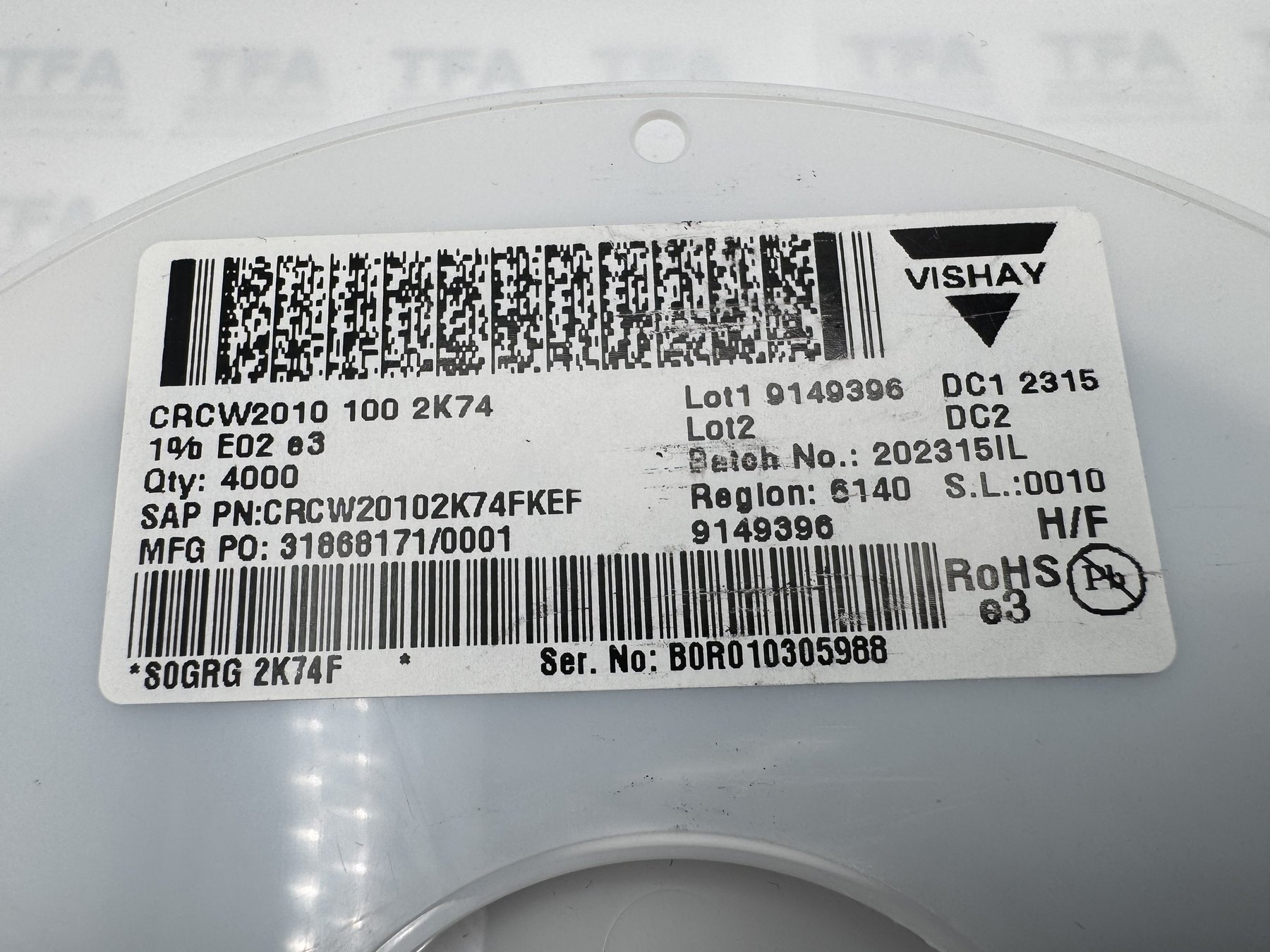 RESISTOR ALUMINUM HOUSE AND POWER MIX product photo 466