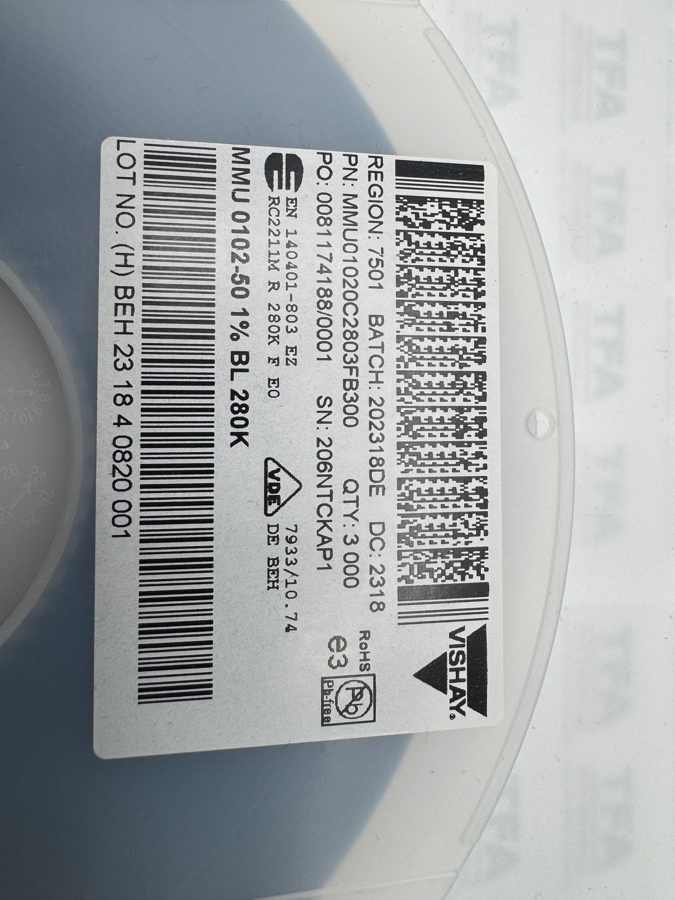 RESISTOR ALUMINUM HOUSE AND POWER MIX product photo 476