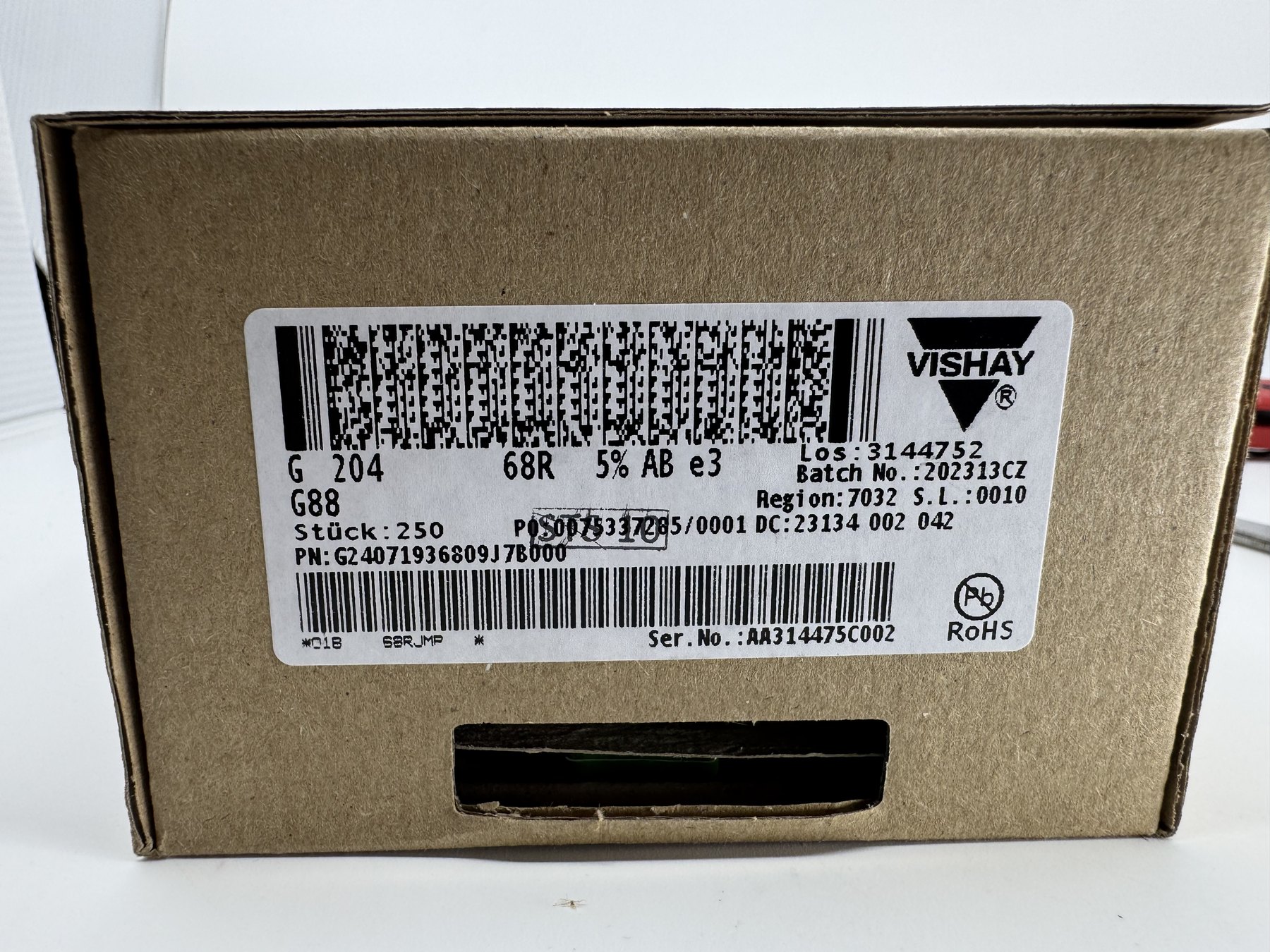 RESISTOR ALUMINUM HOUSE AND POWER MIX product photo 48
