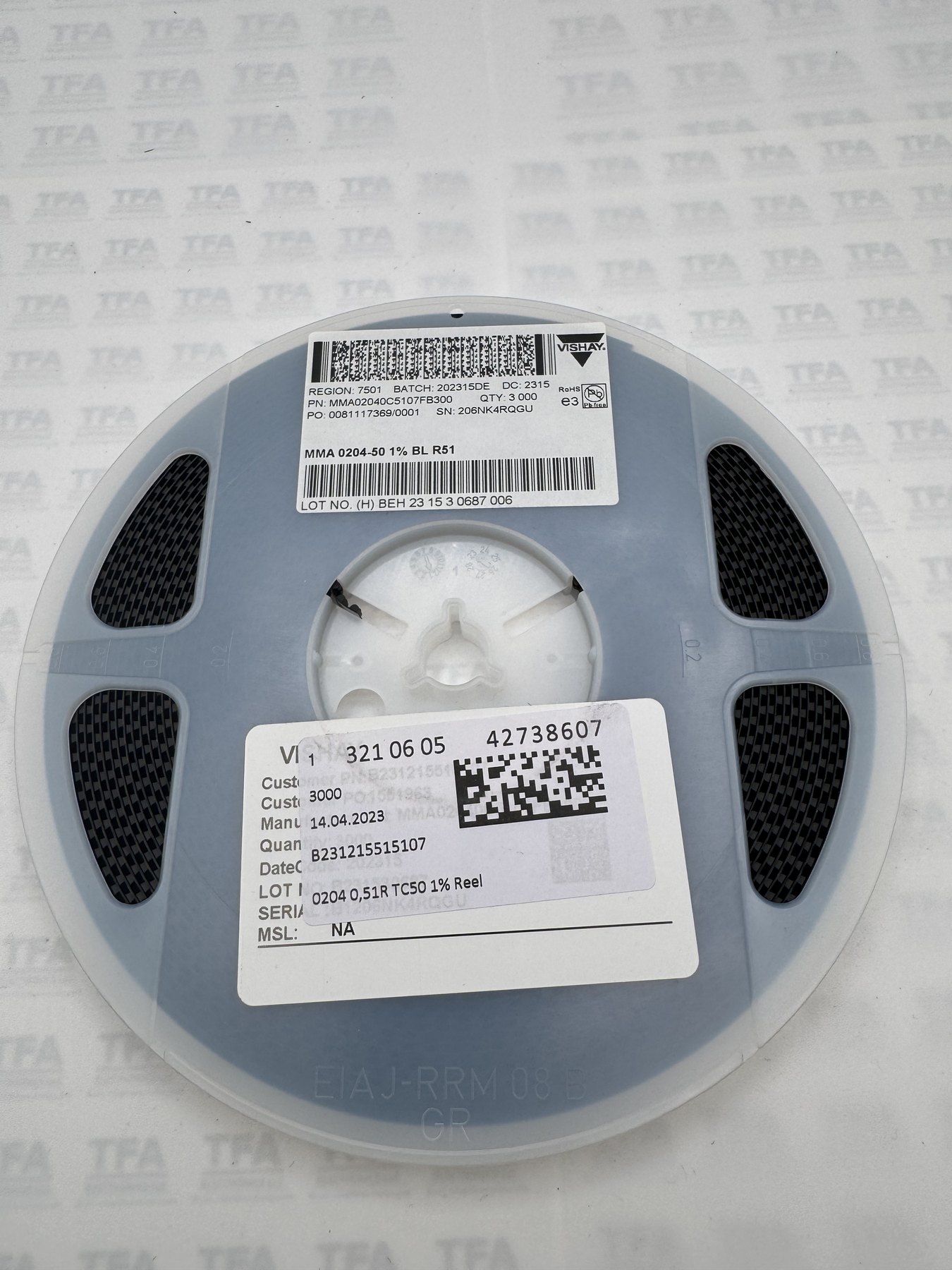 RESISTOR ALUMINUM HOUSE AND POWER MIX product photo 505