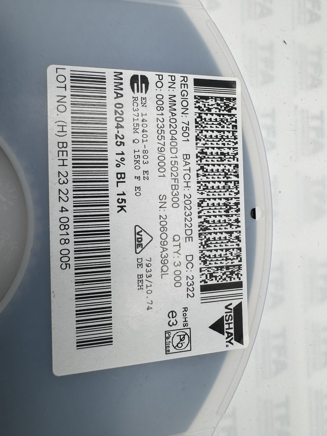 RESISTOR ALUMINUM HOUSE AND POWER MIX product photo 509