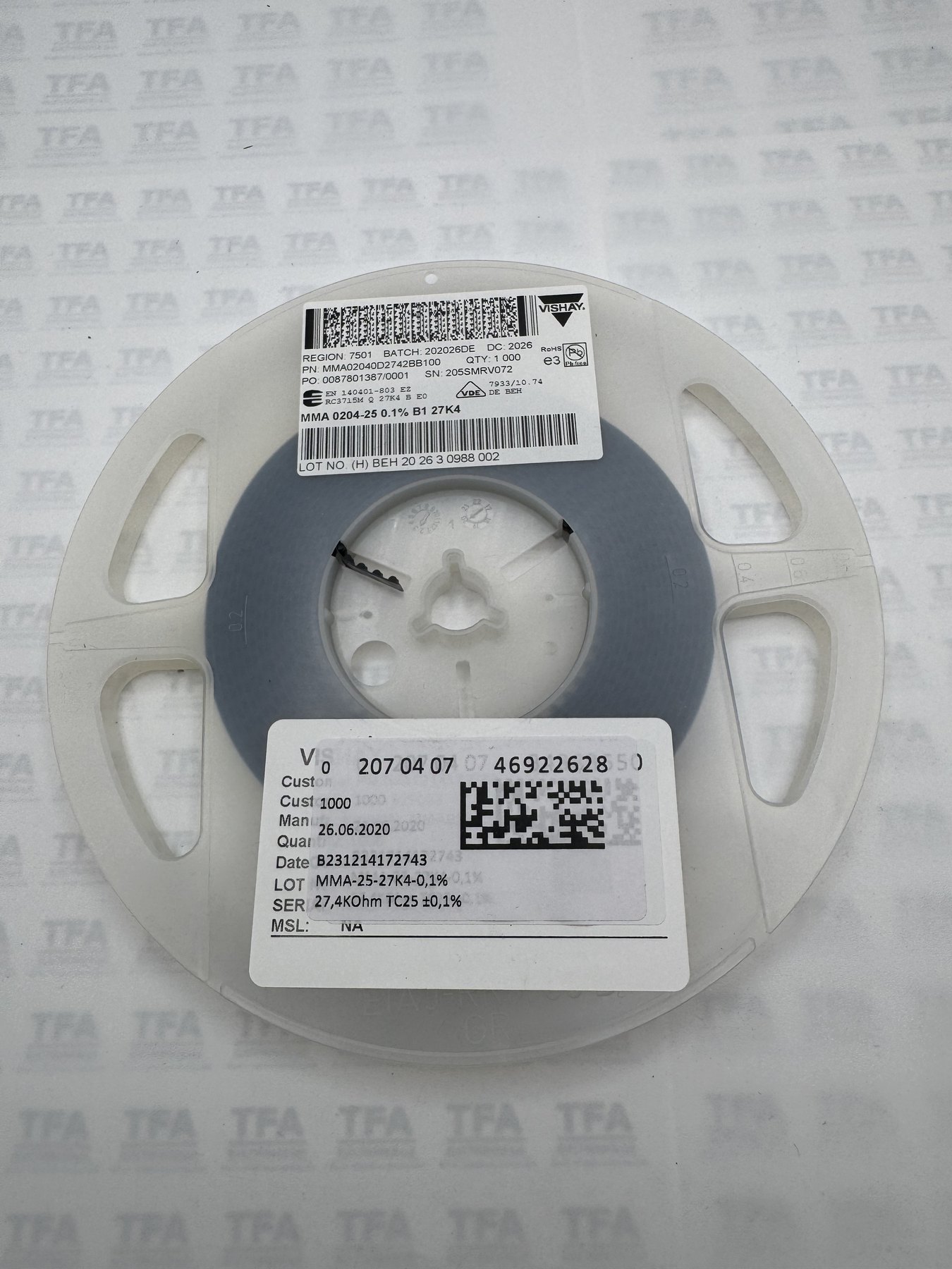 RESISTOR ALUMINUM HOUSE AND POWER MIX product photo 511
