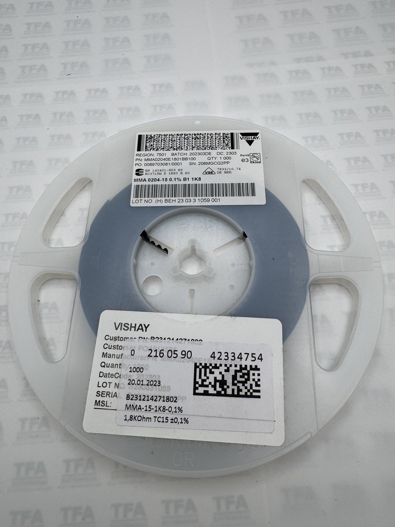RESISTOR ALUMINUM HOUSE AND POWER MIX product photo 517