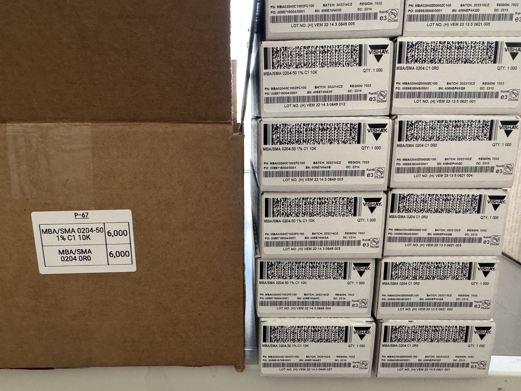 RESISTOR ALUMINUM HOUSE AND POWER MIX product photo 61