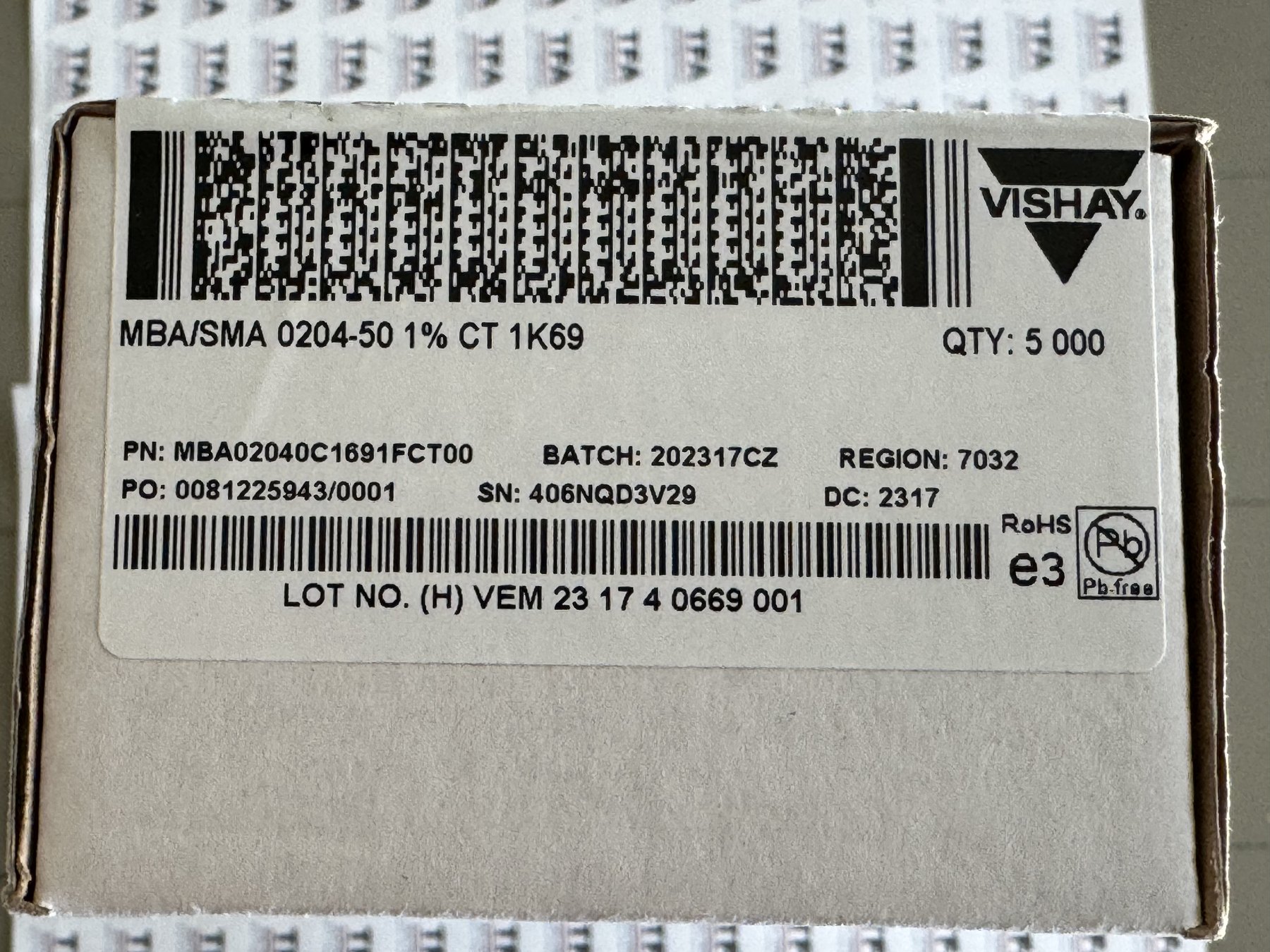 RESISTOR ALUMINUM HOUSE AND POWER MIX product photo 651
