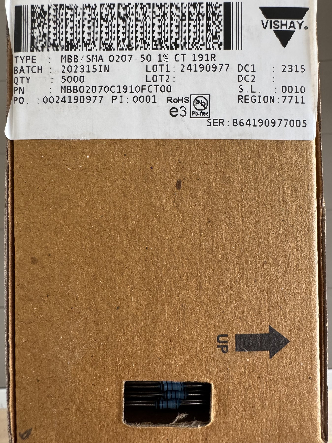 RESISTOR ALUMINUM HOUSE AND POWER MIX product photo 664