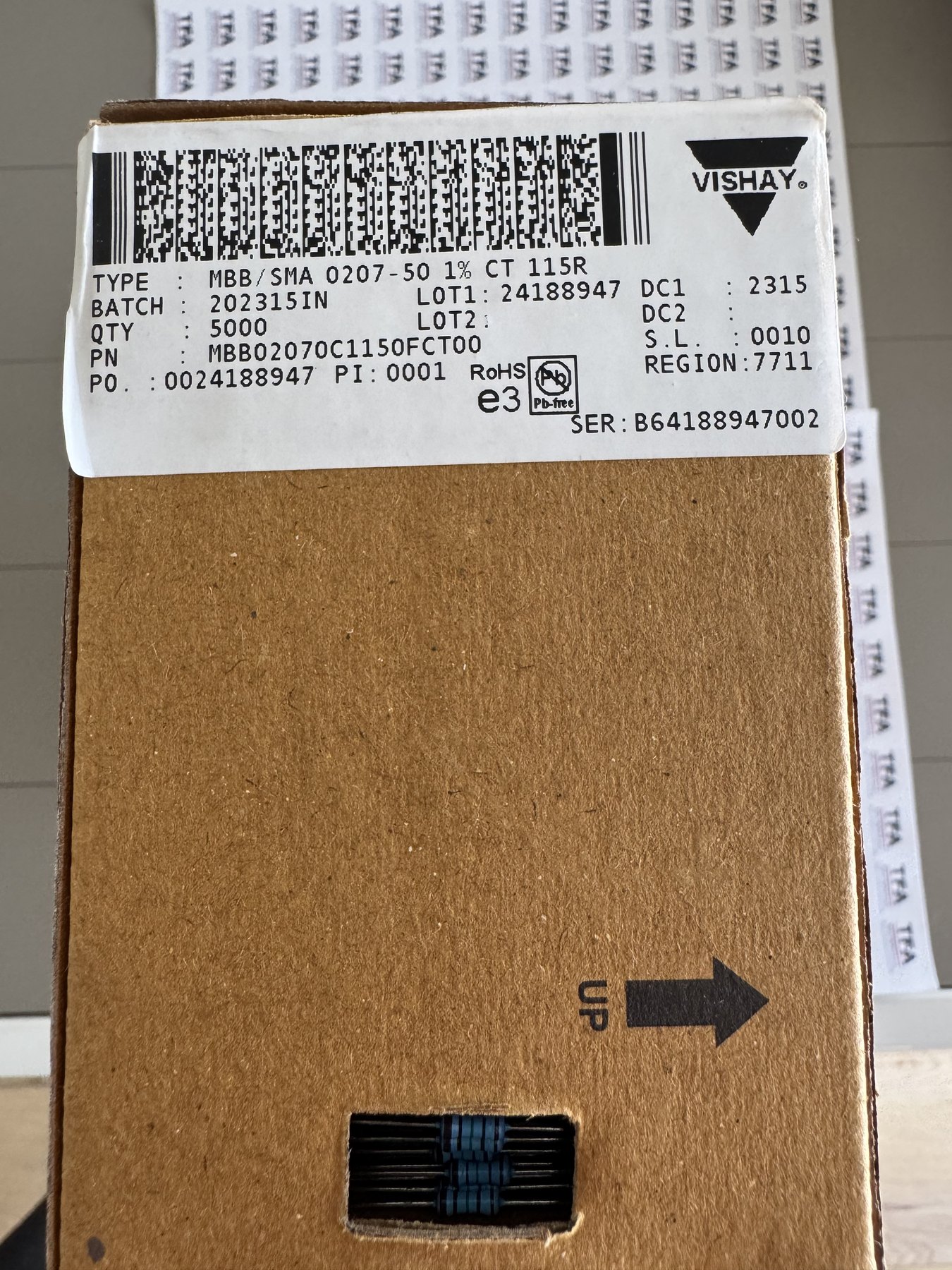 RESISTOR ALUMINUM HOUSE AND POWER MIX product photo 681