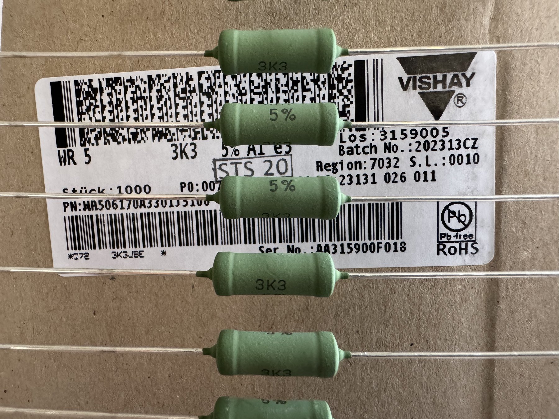 RESISTOR ALUMINUM HOUSE AND POWER MIX product photo 732