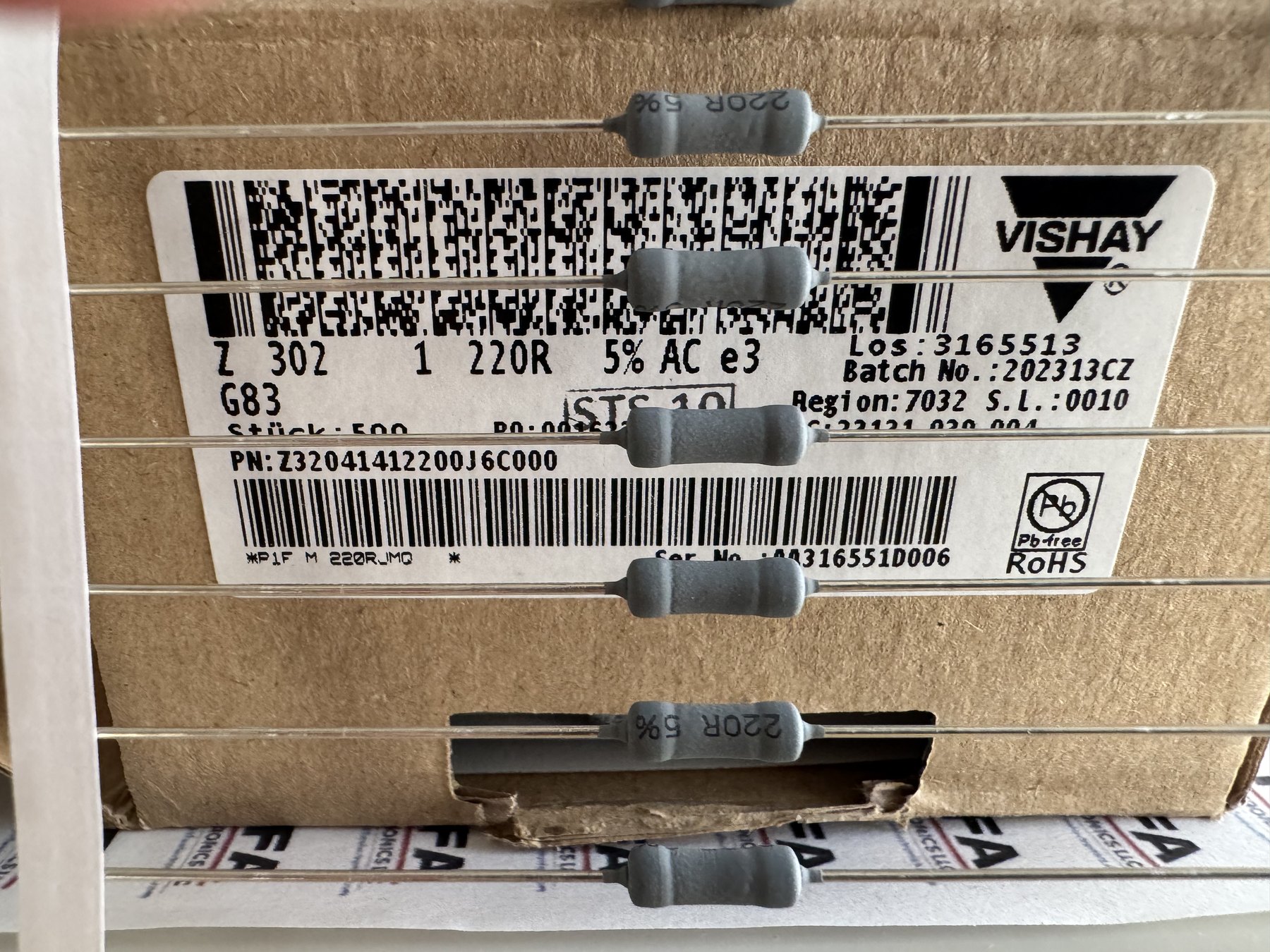 RESISTOR ALUMINUM HOUSE AND POWER MIX product photo 753