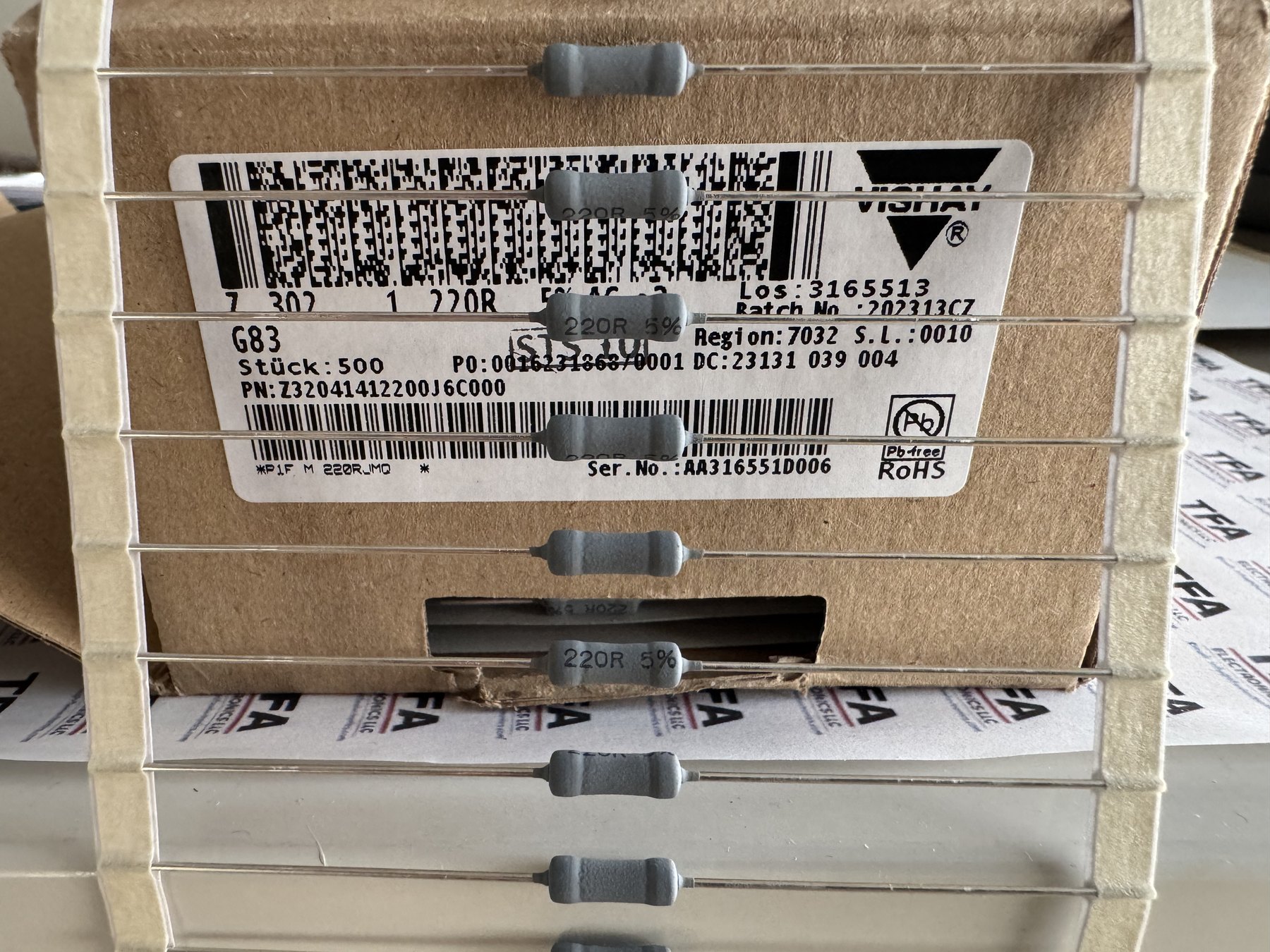 RESISTOR ALUMINUM HOUSE AND POWER MIX product photo 754