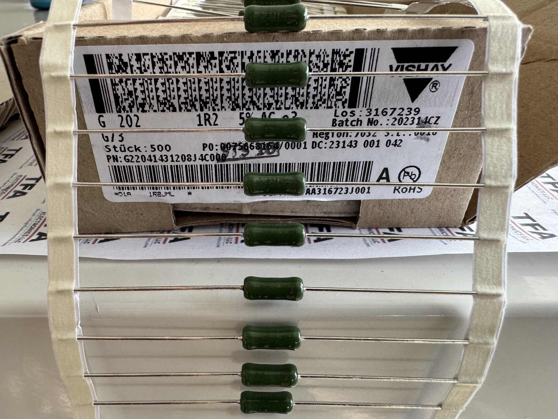 RESISTOR ALUMINUM HOUSE AND POWER MIX product photo 770