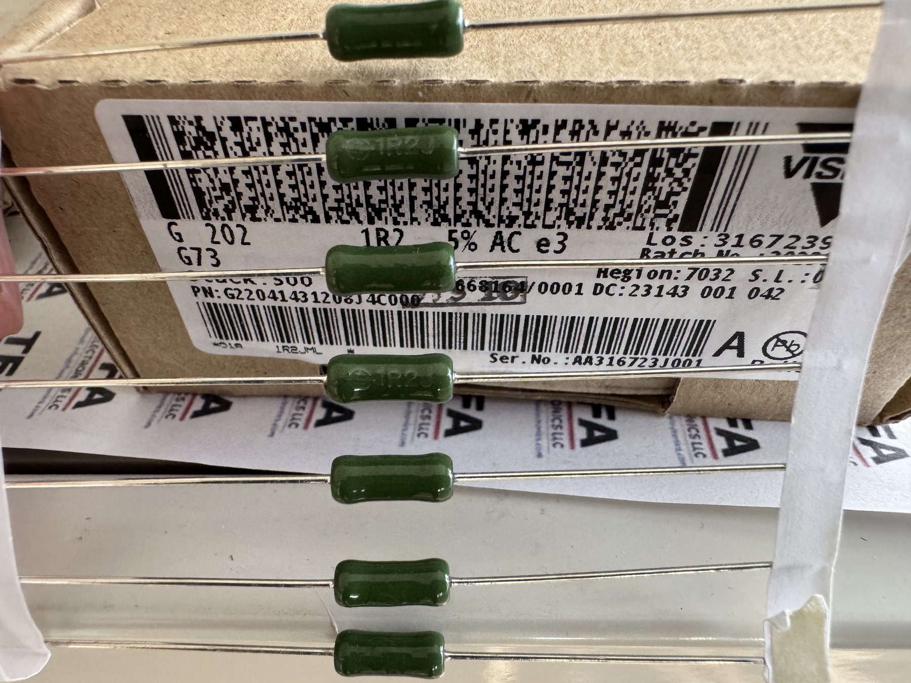RESISTOR ALUMINUM HOUSE AND POWER MIX product photo 772