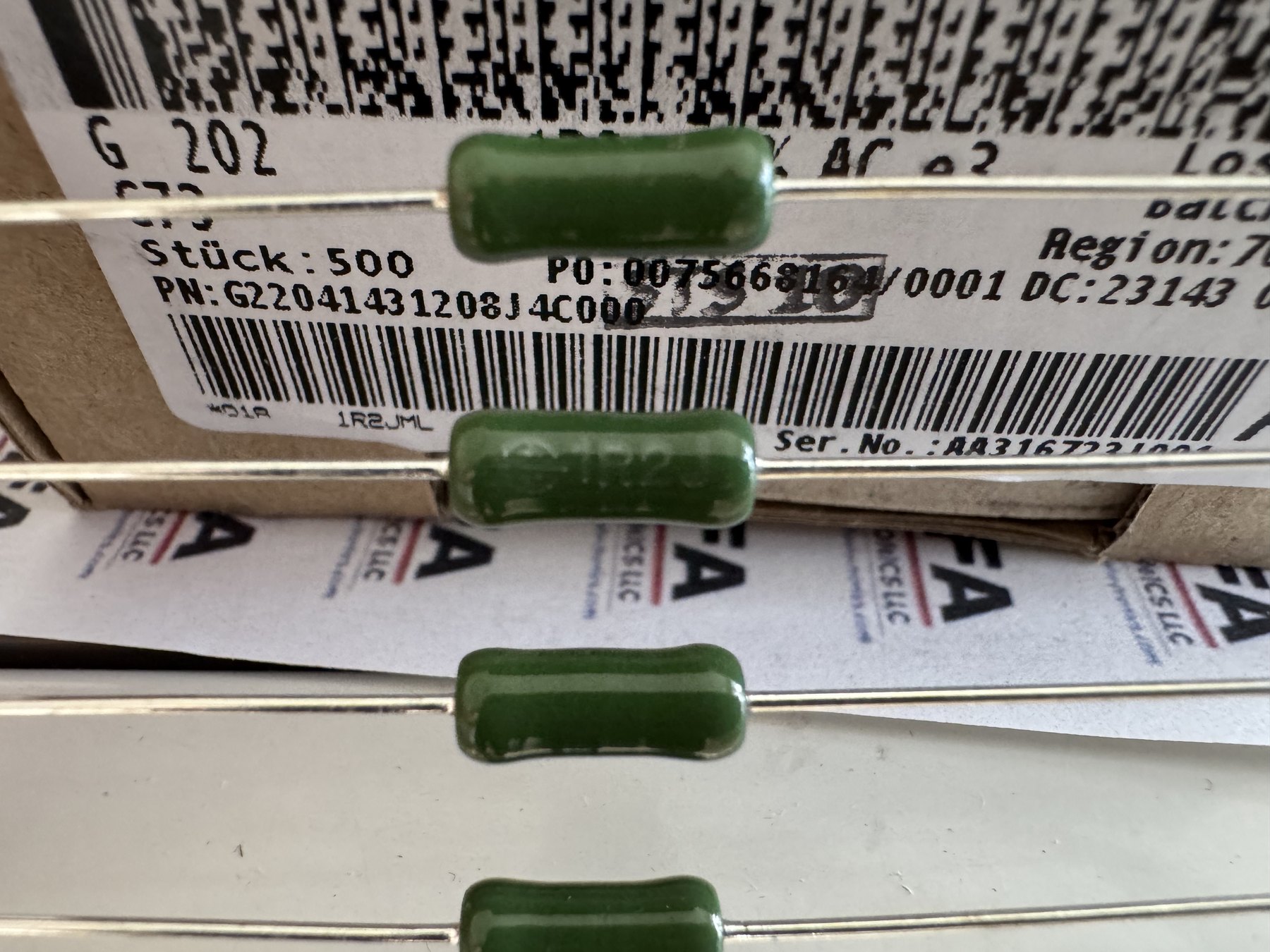 RESISTOR ALUMINUM HOUSE AND POWER MIX product photo 775
