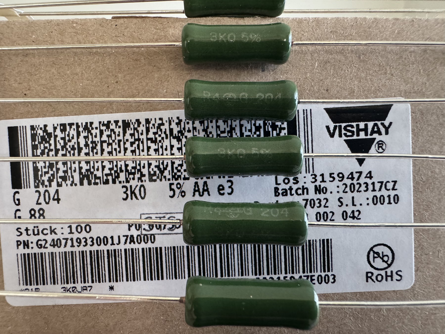 RESISTOR ALUMINUM HOUSE AND POWER MIX product photo 781