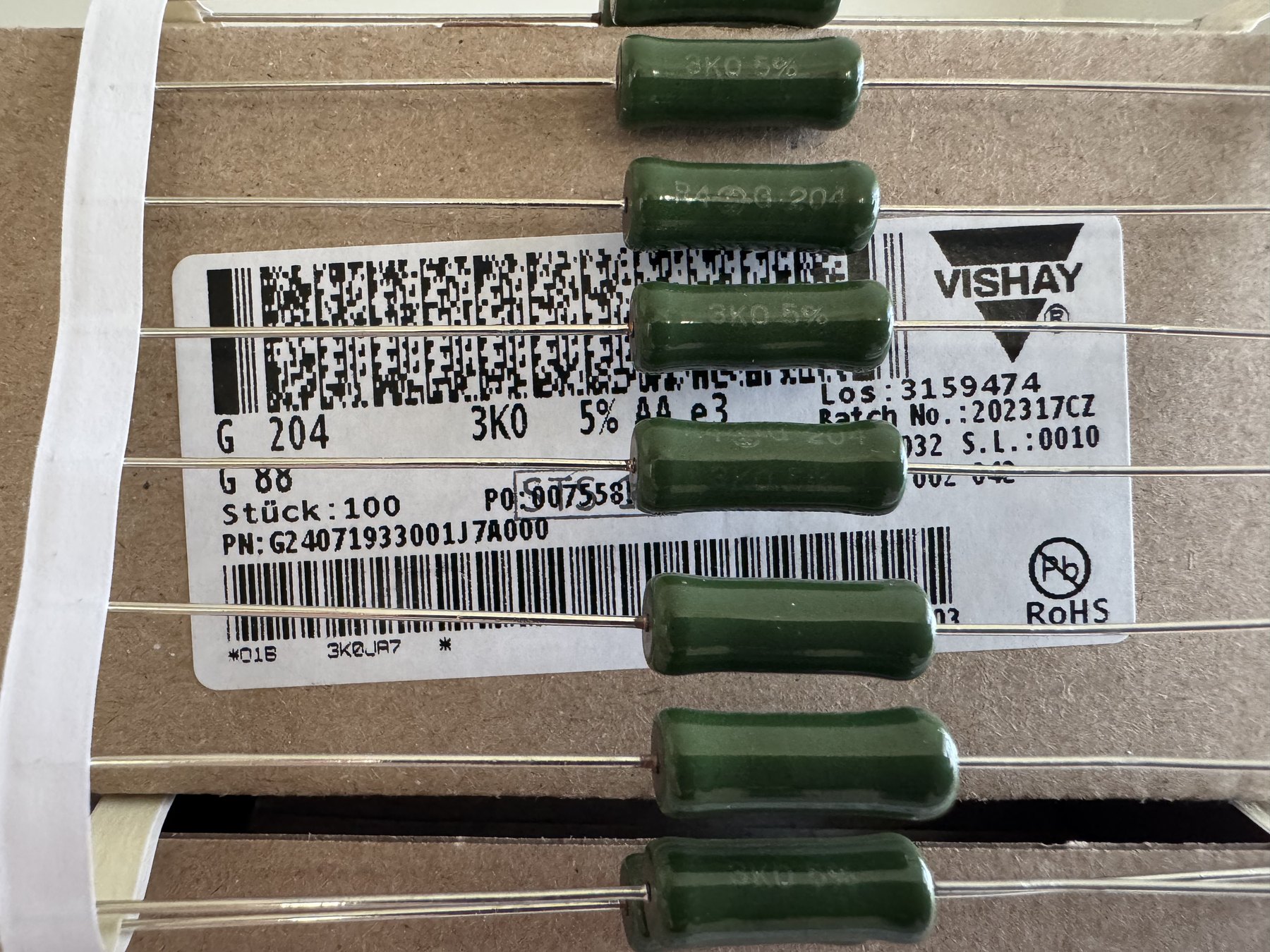RESISTOR ALUMINUM HOUSE AND POWER MIX product photo 784