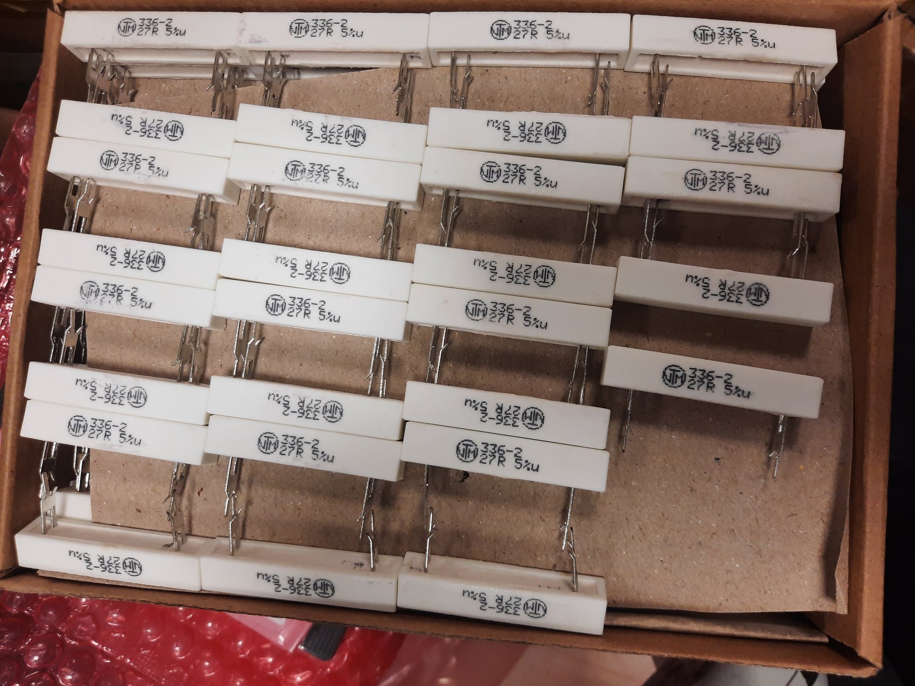 RESISTOR ALUMINUM HOUSE AND POWER MIX product photo 8