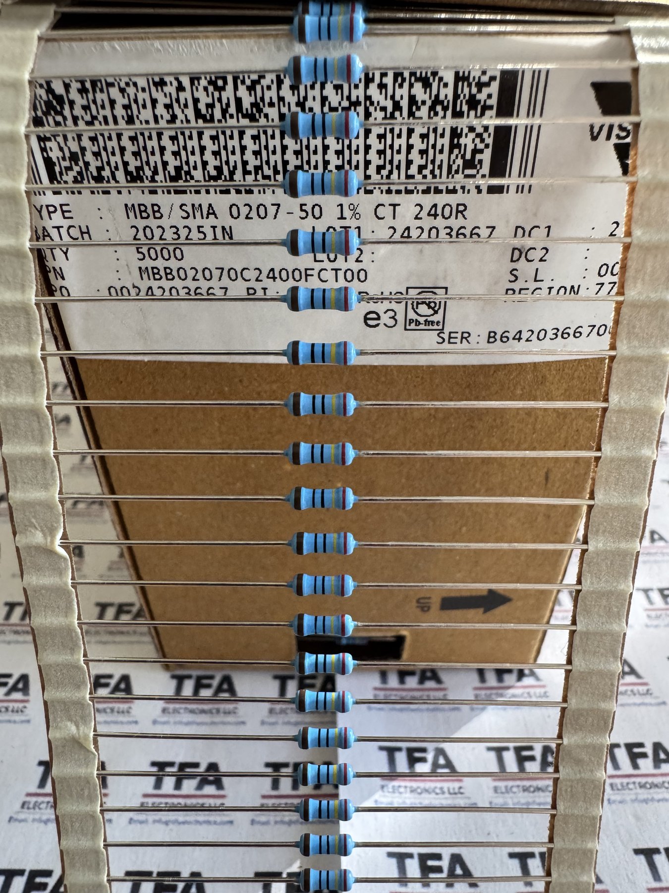 RESISTOR ALUMINUM HOUSE AND POWER MIX product photo 837