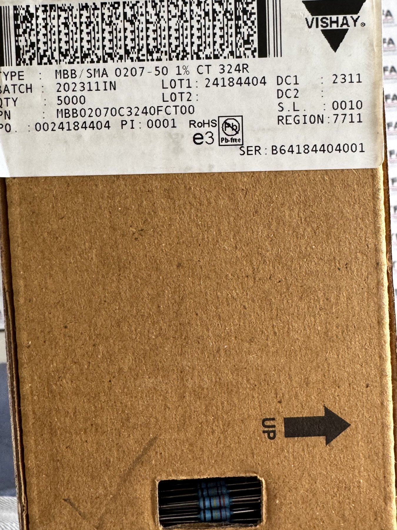 RESISTOR ALUMINUM HOUSE AND POWER MIX product photo 857