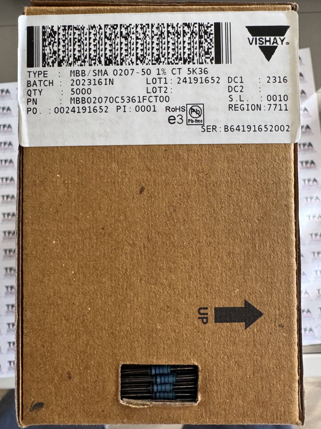 RESISTOR ALUMINUM HOUSE AND POWER MIX product photo 882