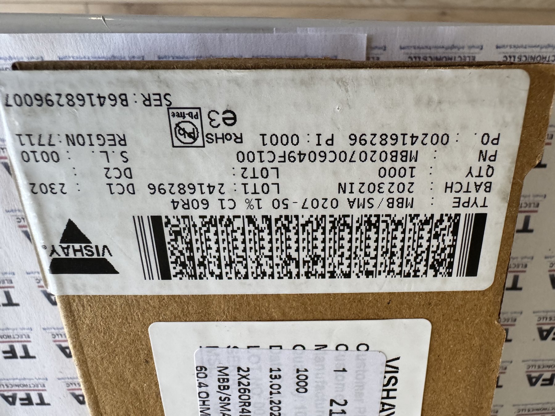 RESISTOR ALUMINUM HOUSE AND POWER MIX product photo 890