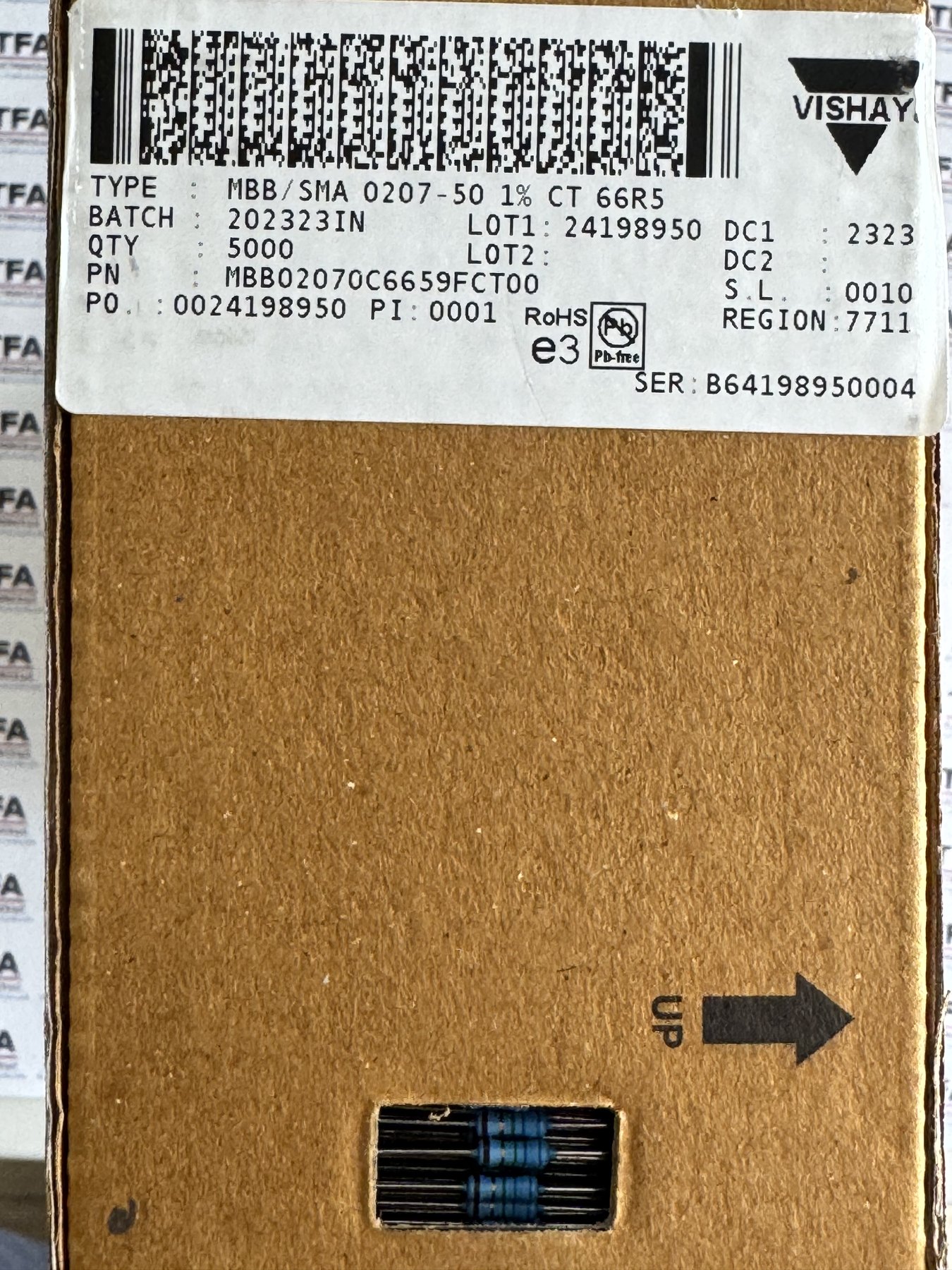 RESISTOR ALUMINUM HOUSE AND POWER MIX product photo 895