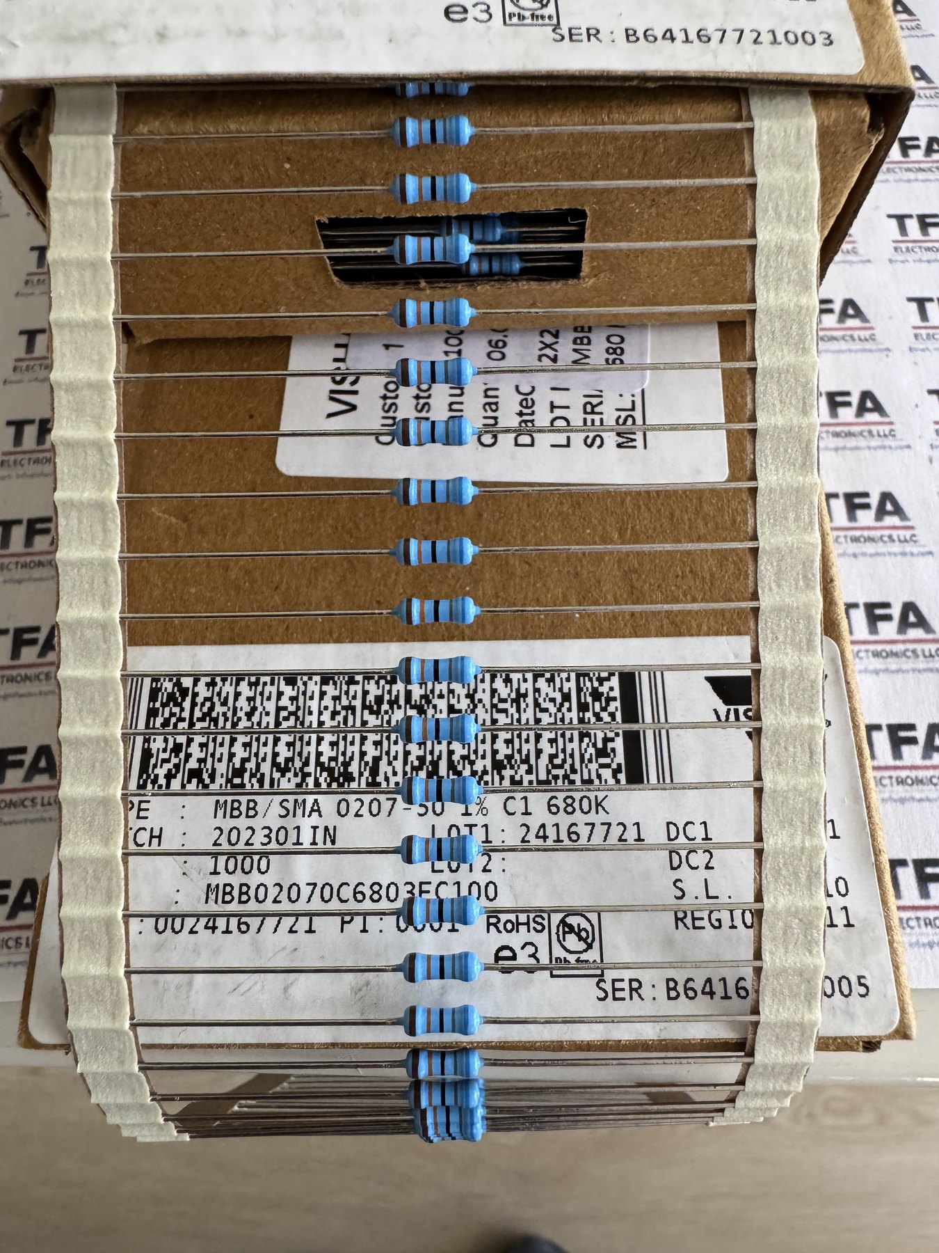 RESISTOR ALUMINUM HOUSE AND POWER MIX product photo 902