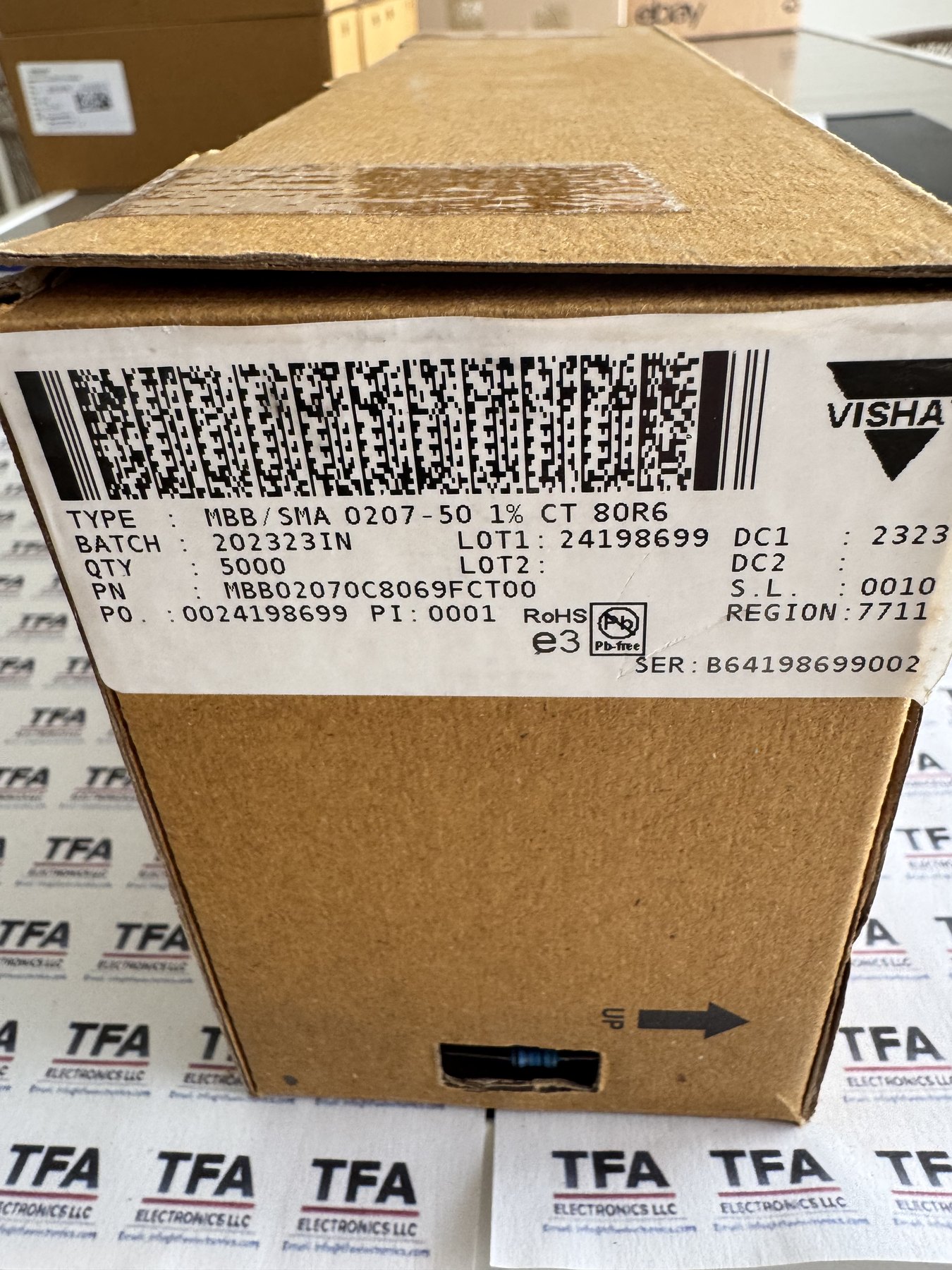RESISTOR ALUMINUM HOUSE AND POWER MIX product photo 923