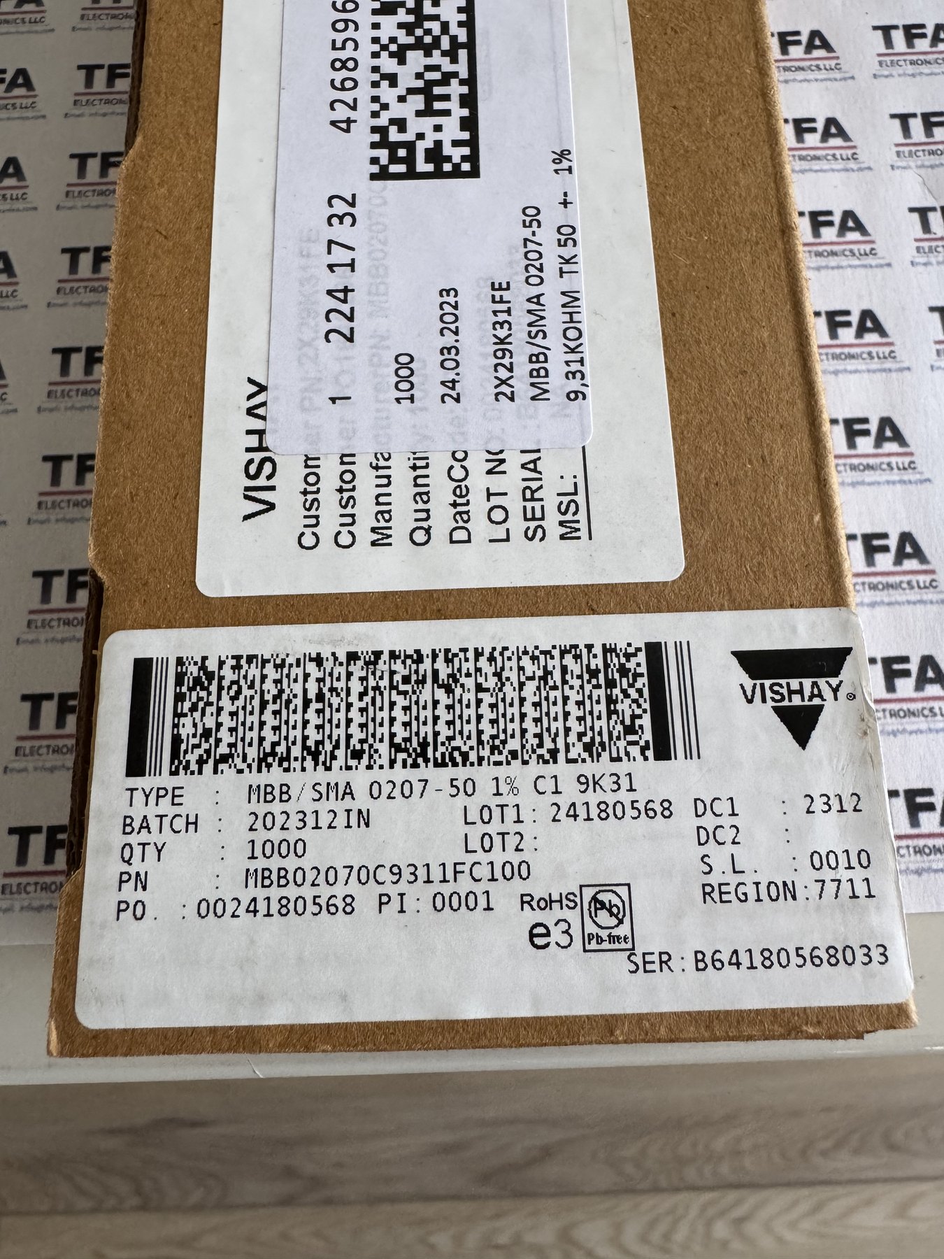 RESISTOR ALUMINUM HOUSE AND POWER MIX product photo 937