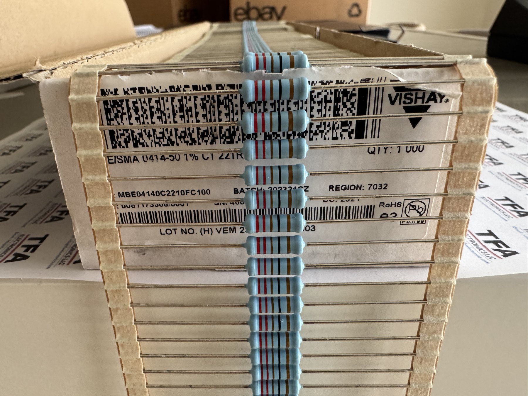 RESISTOR ALUMINUM HOUSE AND POWER MIX product photo 971