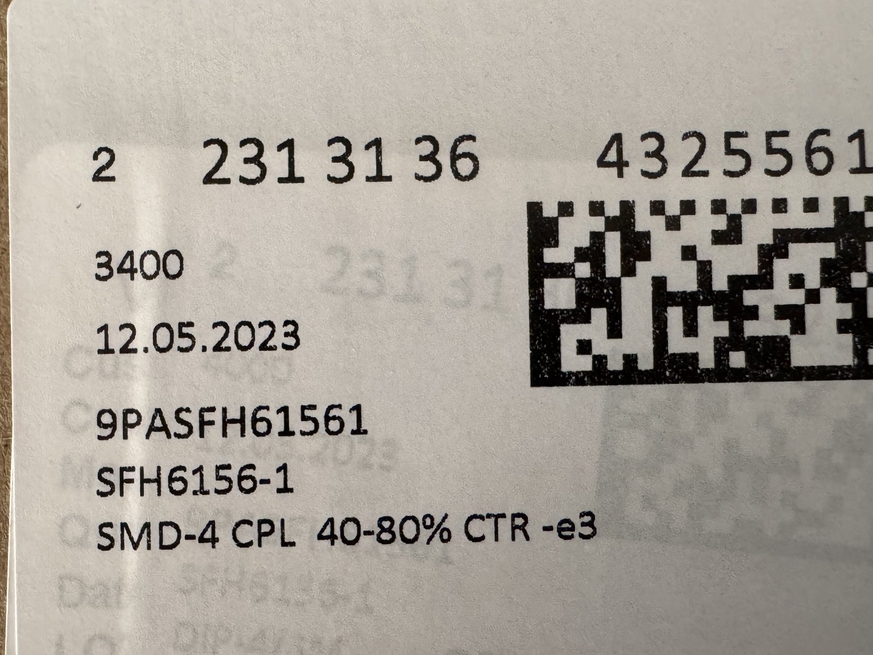 SFH6156-1 product photo 1