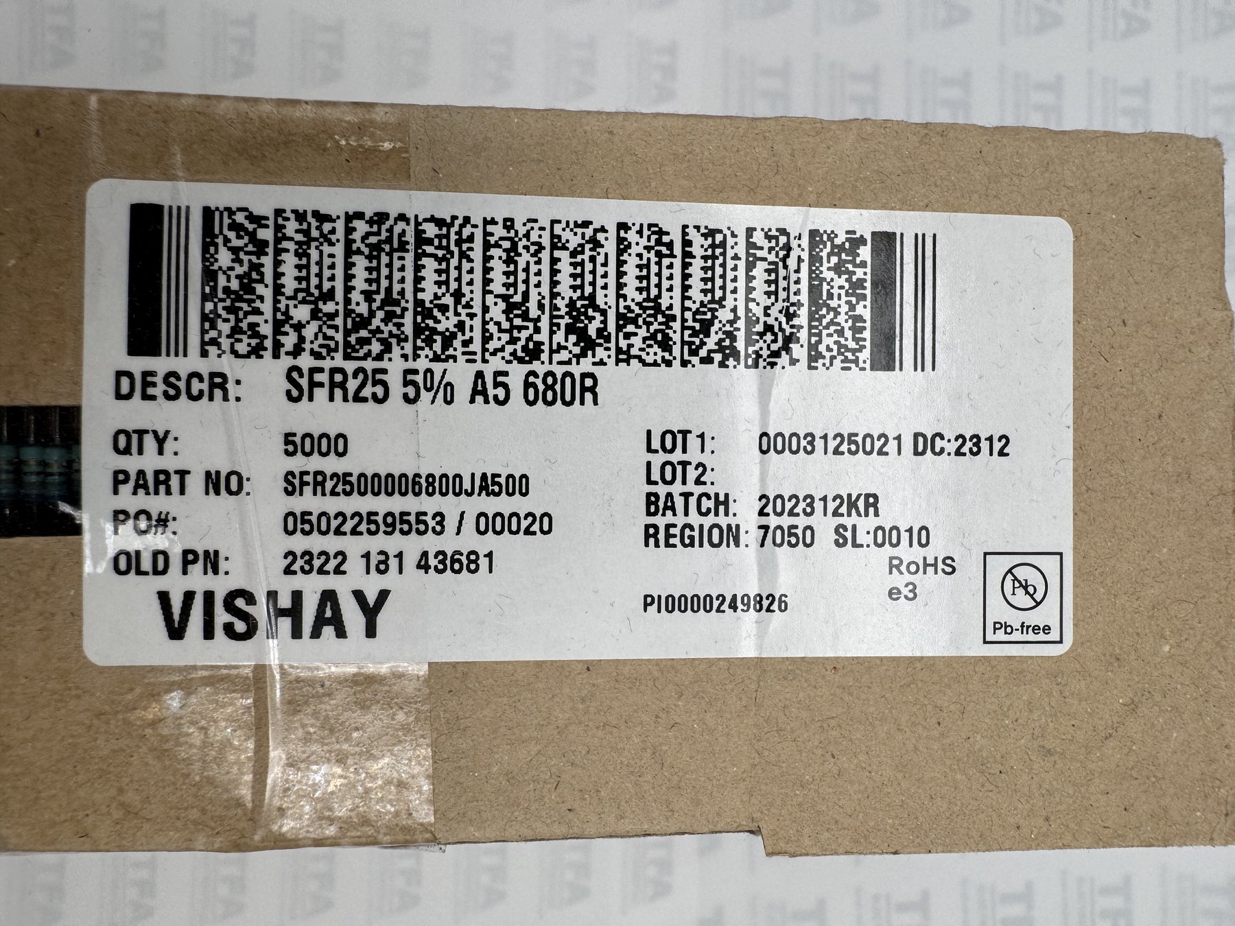 SFR2500006800JA500 product photo 4
