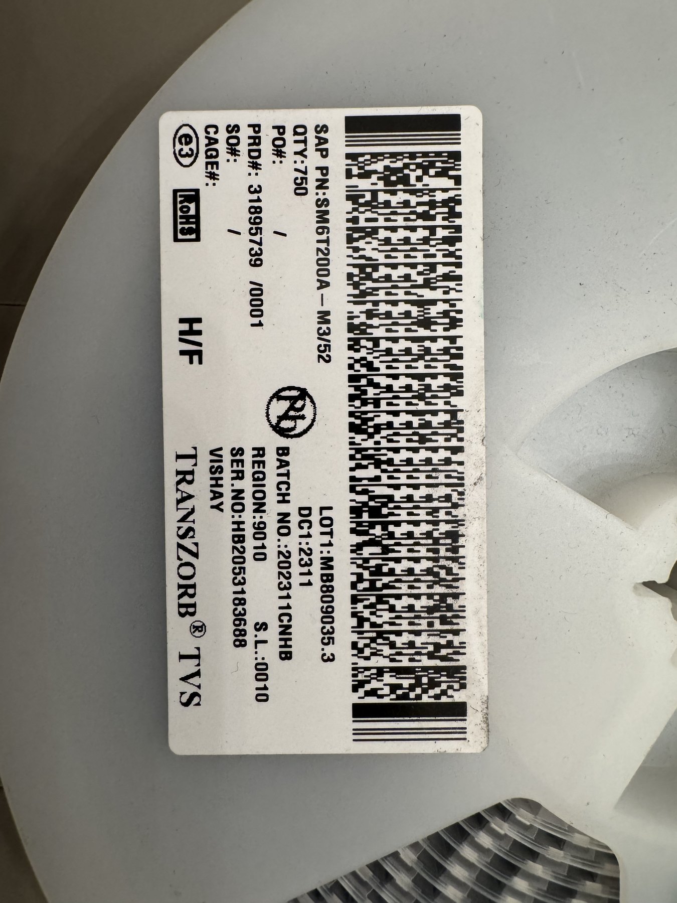 SM6T200A-M3/52 product photo 6