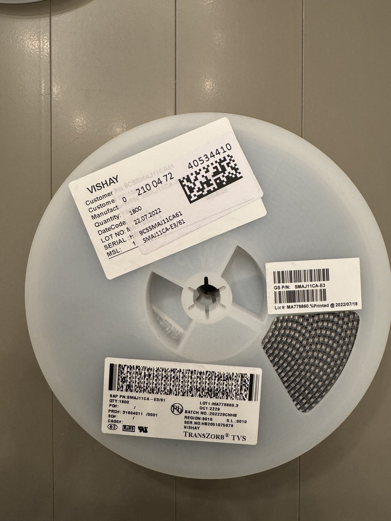 SMAJ11CA-E3-61 product photo 8