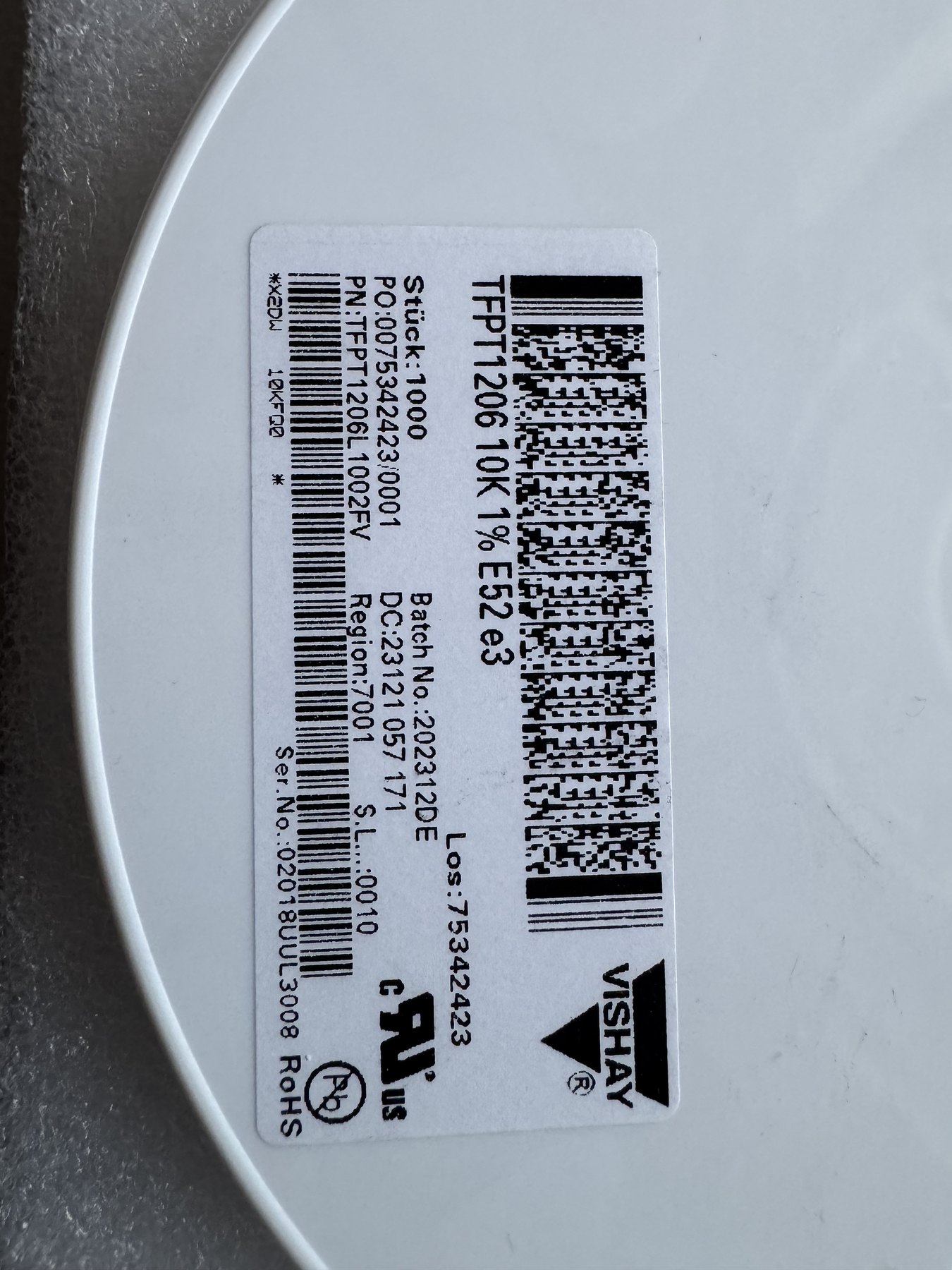 TFPT1206L1002FV product photo 1