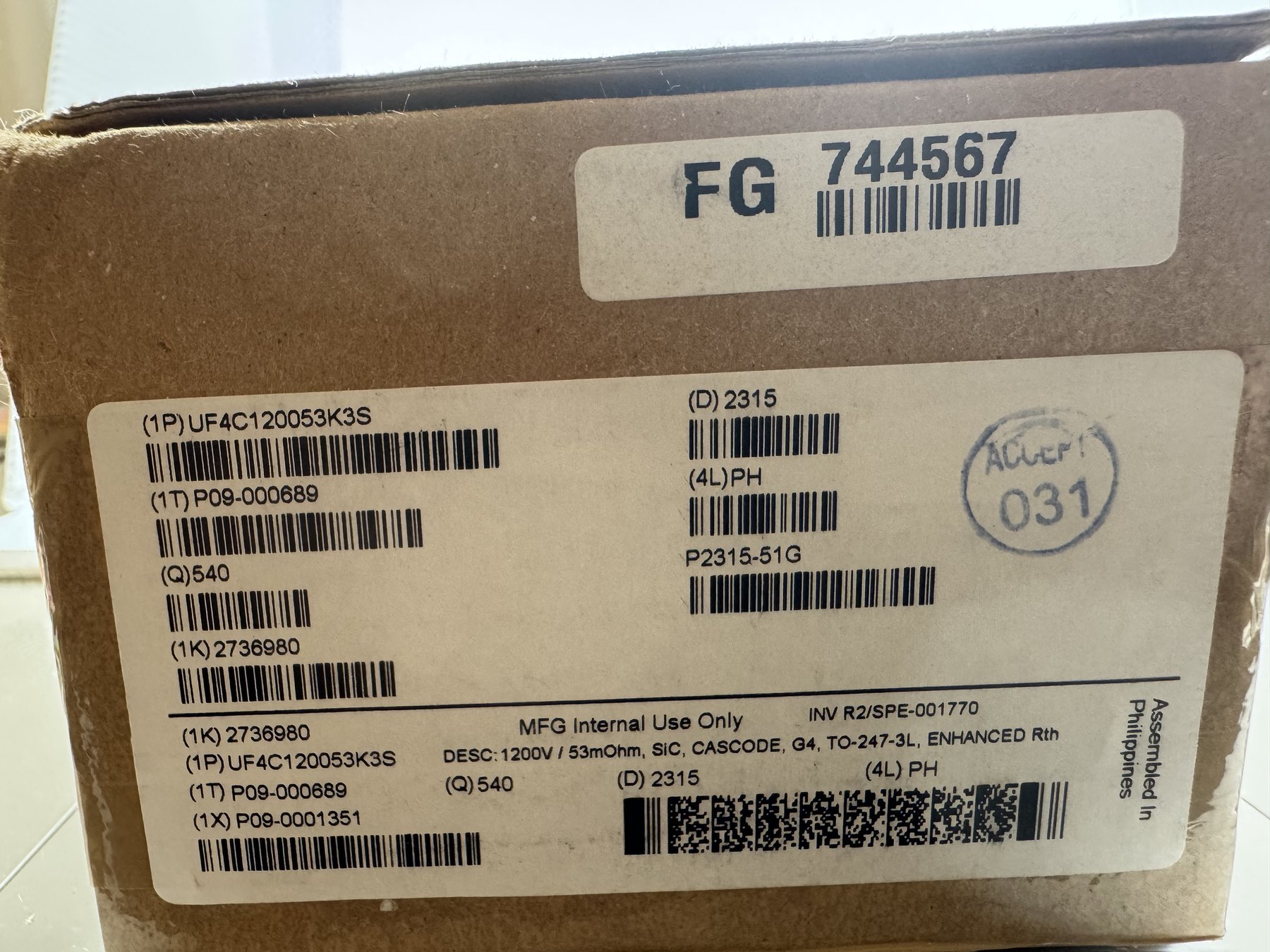 UF4C120053K3S product photo 2