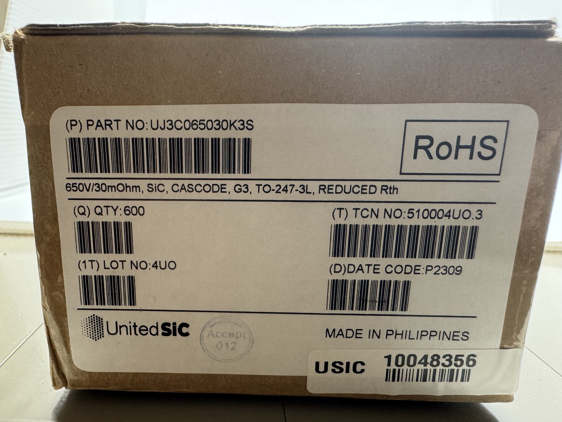 UJ3C065030K3S product photo 2