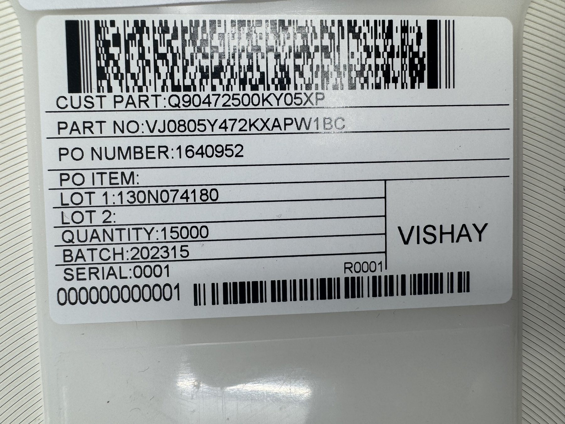 VJ0805Y472KXAPW1BC product photo 2