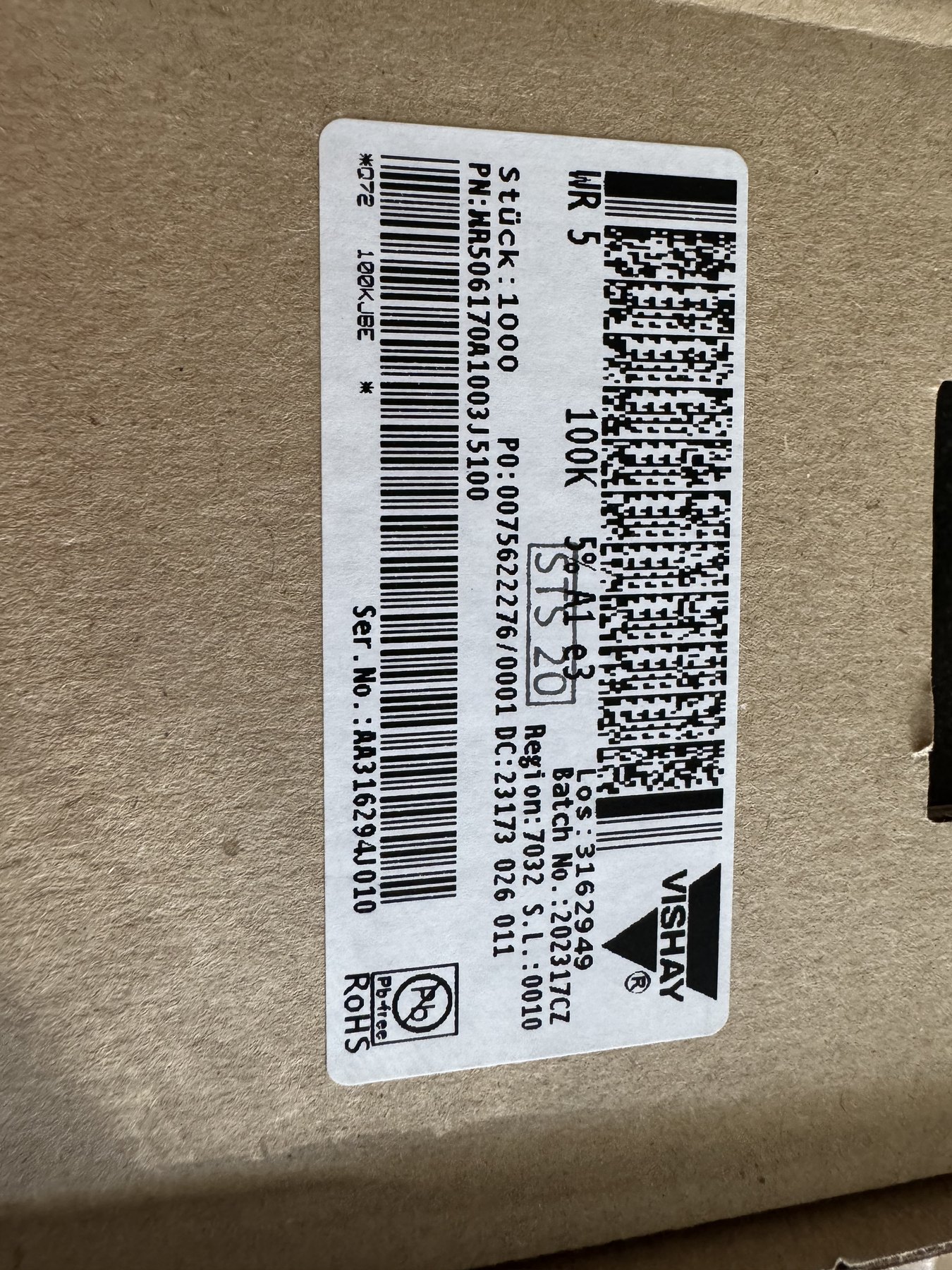 WR506170A1003J5100 product photo 2