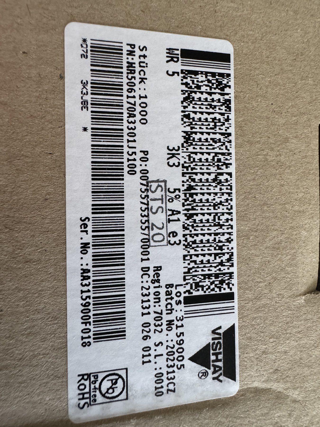 WR506170A3301J5100 product photo 1